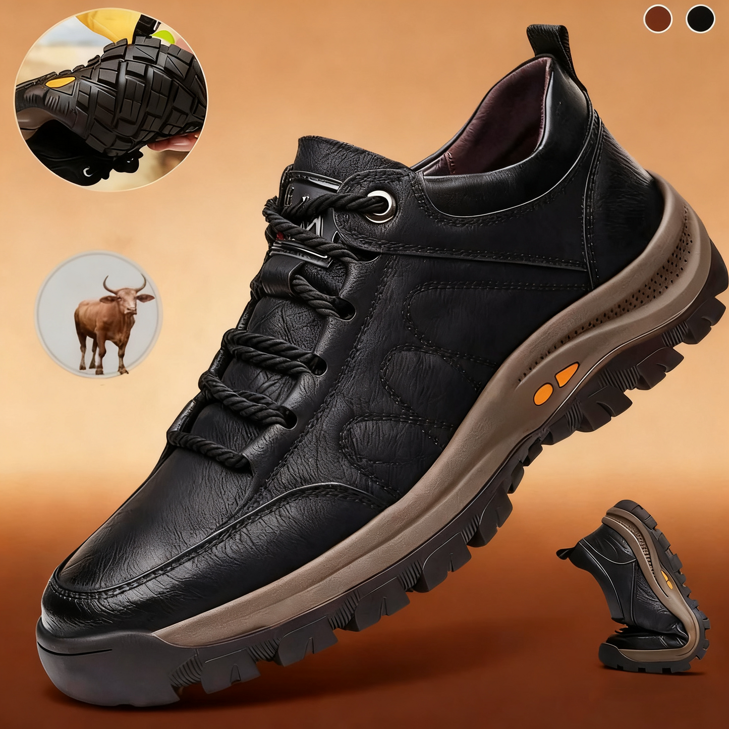 Ortopedická obuv deconr® | Ergonomicky navržená kožená obuv, která je pohodlná, stylová a prošla nejnáročnějším testem voděodolnosti a protiskluzové technologie.