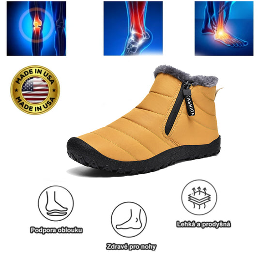 Měkké a pohodlné sněhule deconr® | s oporou klenby – usnadňují chůzi