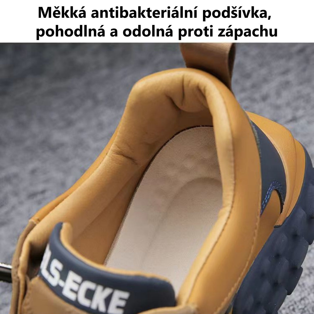 Ortopedická obuv deconr® | Ergonomicky tvarovaná, měkká a pohodlná, zmírňuje únavu nohou po dlouhém dni.