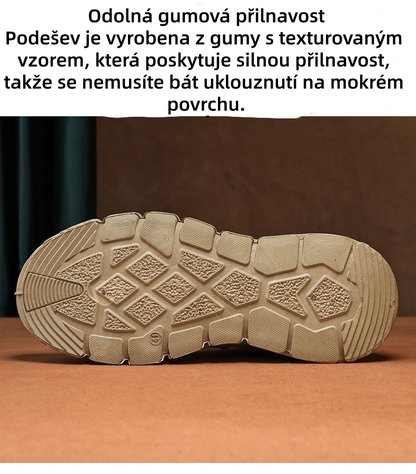 Ortopedická obuv Deconr® | Ergonomická turistická obuv - ✅️Korekce držení těla při chůzi - Voděodolná a protiskluzová 👞Vybraná italská kůže
