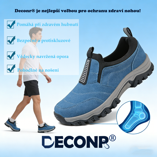 Deconr® – Ergonomicky navržená lékařská ortopedická obuv, která ulevuje od bolesti zad, kloubů a nohou.