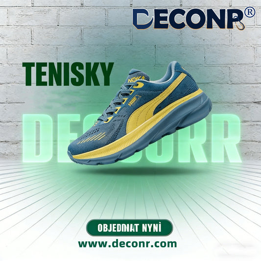 Ergonomická obuv deconr® | 👟 Ideální pro každodenní aktivity | Jejich konstrukce s podporou klenby účinně snižuje únavu.