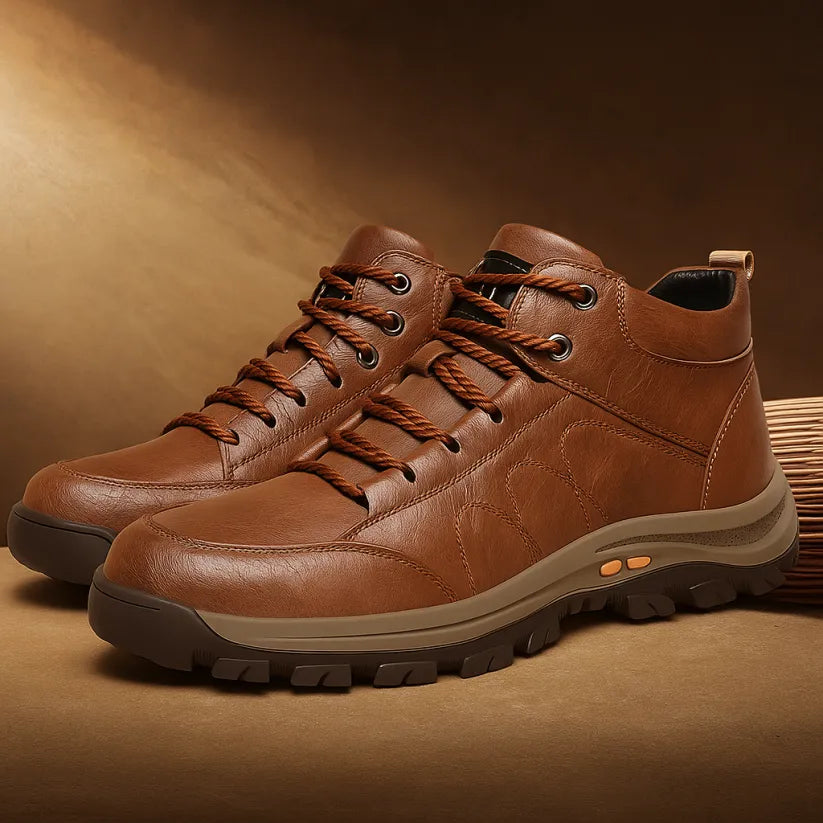 🔥Dnes sleva 50 %, nenechte si to ujít!🐂 Pánská ortopedická obuv je vyrobena z vysoce kvalitní italské hovězí kůže 👞 Ulevuje od bolesti ✅ Pohodlná chůze