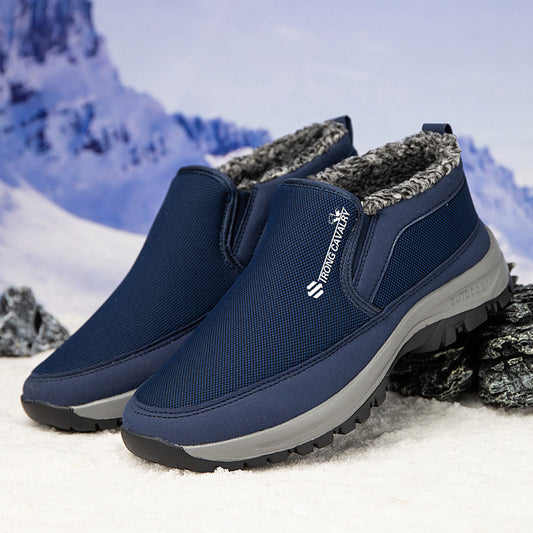 (⏰50% reducere pentru o perioadă limitată, doar astăzi🎁) ❄️Ghete de iarnă italiene confortabile pentru bărbați👞Călduță✅Ameliorează durerile de picioare