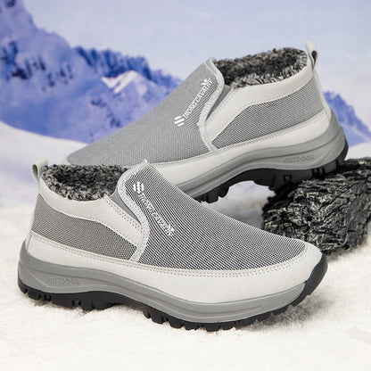 (⏰50% reducere pentru o perioadă limitată, doar astăzi🎁) ❄️Ghete de iarnă italiene confortabile pentru bărbați👞Călduță✅Ameliorează durerile de picioare