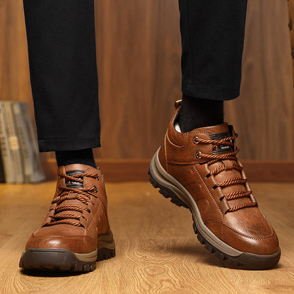 (🔥dnes sleva 50 % – nenechte si to ujít) – Kotníkové boty z měkké a pohodlné italské telecí kůže (k dispozici také v plyšové verzi🔥)