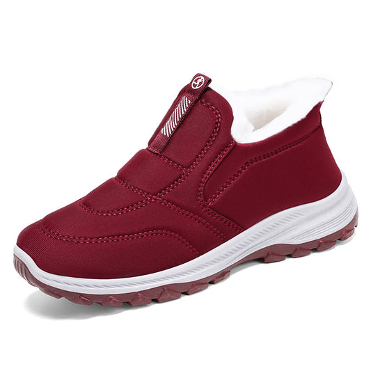 (🔥DNES SLEVA 50 % - NENECHTE SI UJÍT) ⏰ - Měkké a pohodlné zimní italské luxusní značkové semišové ortopedické boty (podpora - úleva od bolesti nohou)