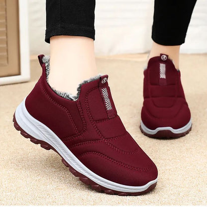 (🔥DNES SLEVA 50 % - NENECHTE SI UJÍT) ⏰ - Měkké a pohodlné zimní italské luxusní značkové semišové ortopedické boty (podpora - úleva od bolesti nohou)