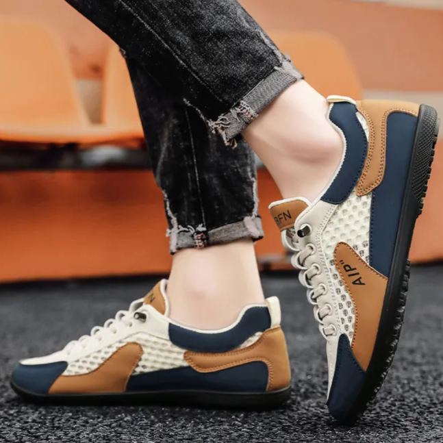 (🔥Dnes sleva 50 % – nenechte si ujít) Sportovní obuv a pantofle – nový, prodyšný a zápachu odolný materiál