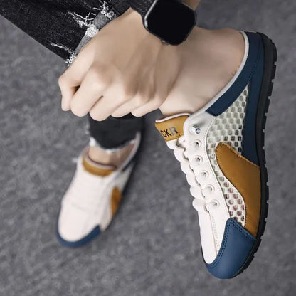 (🔥Dnes sleva 50 % – nenechte si ujít) Sportovní obuv a pantofle – nový, prodyšný a zápachu odolný materiál