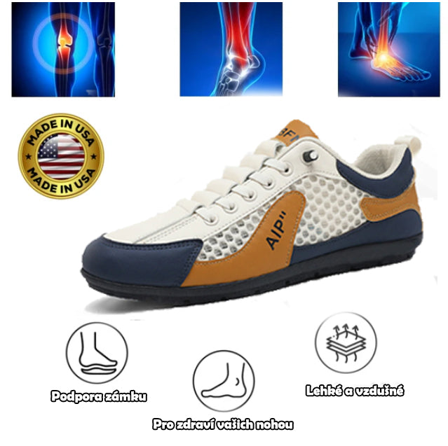 (🔥Dnes sleva 50 % – nenechte si ujít) Sportovní obuv a pantofle – nový, prodyšný a zápachu odolný materiál