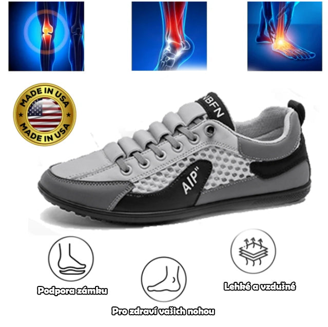 (🔥Dnes sleva 50 % – nenechte si ujít) Sportovní obuv a pantofle – nový, prodyšný a zápachu odolný materiál