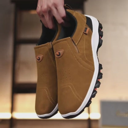 (🔥DNES SLEVA 50 % - NEPŘEHLÉDNĚTE) ⏰ - Měkké a pohodlné italské luxusní semišové ortopedické boty značky ( Zbavte se bolesti nohou)